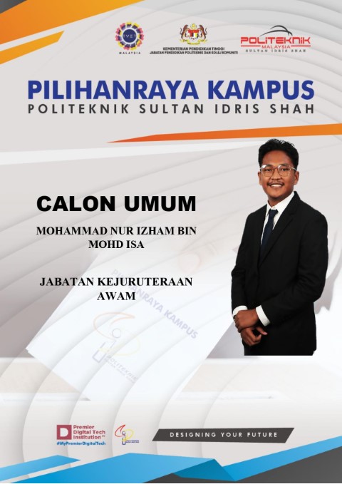 CALON BERTANDING PRK 2023: MOHAMMAD NUR IZHAM BIN MOHD ISA