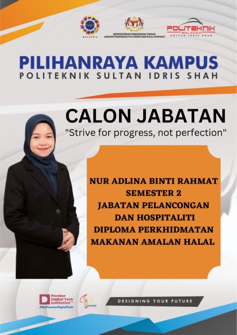 CALON BERTANDING PRK 2023: NUR ADLINA BINTI RAHMAT