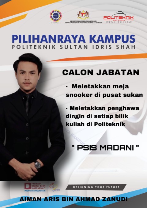 CALON BERTANDING PRK 2023: AIMAN ARIS BIN AHMAD ZANUDI