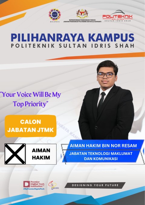 CALON BERTANDING PRK 2023: AIMAN HAKIM BIN NOR RESAM